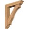 Ekena Millwork Balboa Traditional Smooth Bracket w/ Offset Brace, Western Red Cedar, 7 1/2"W x 38"D x 44"H BKT0806X38X44BOA01SWR - alternate 1